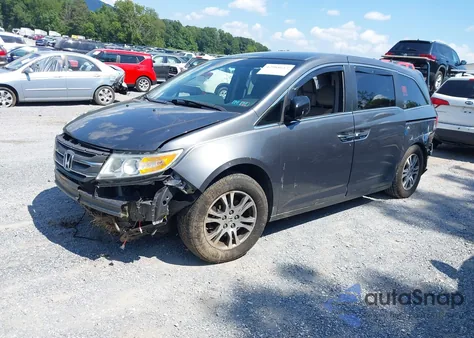 2012 Honda Odyssey Ex z USA, uszkodzony, nr VIN 5FNRL5H45CB032192